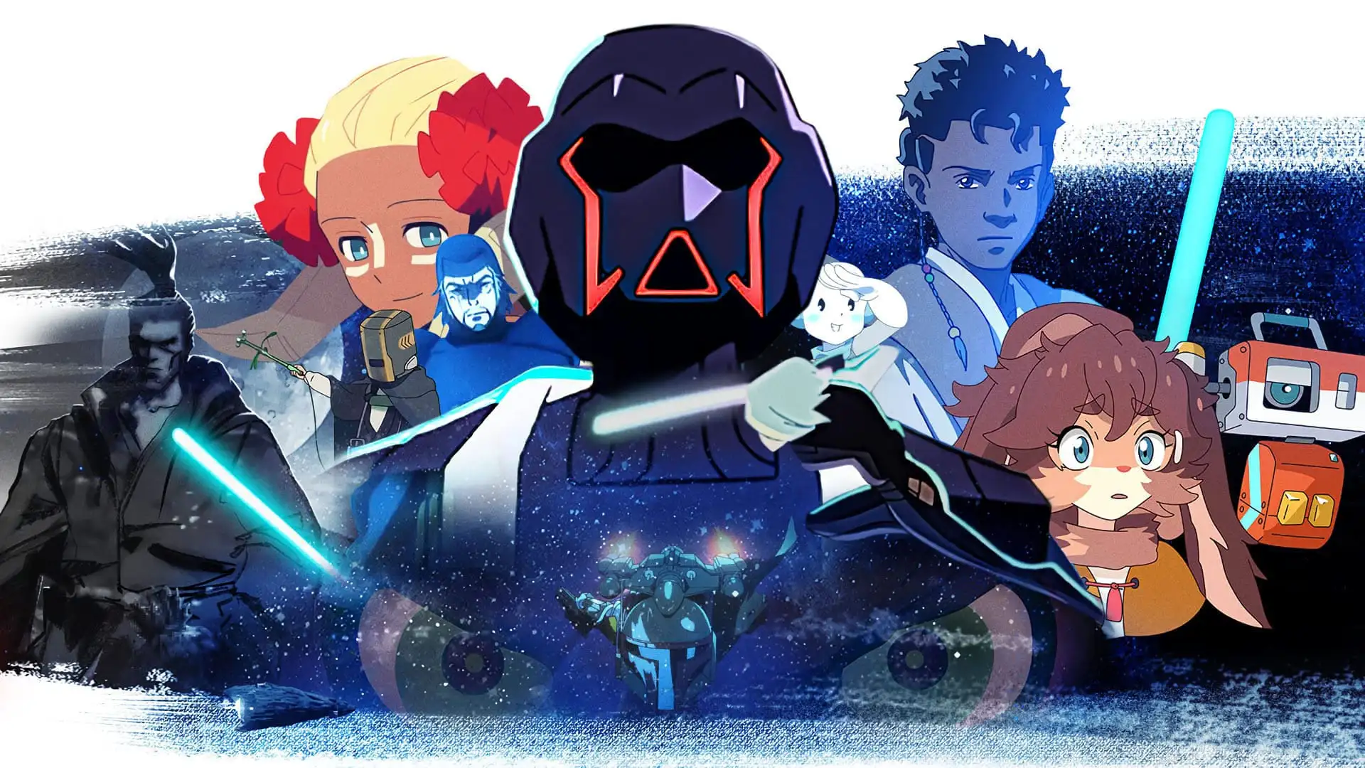 Imagen promocional de la serie de anime Star Wars: Visions